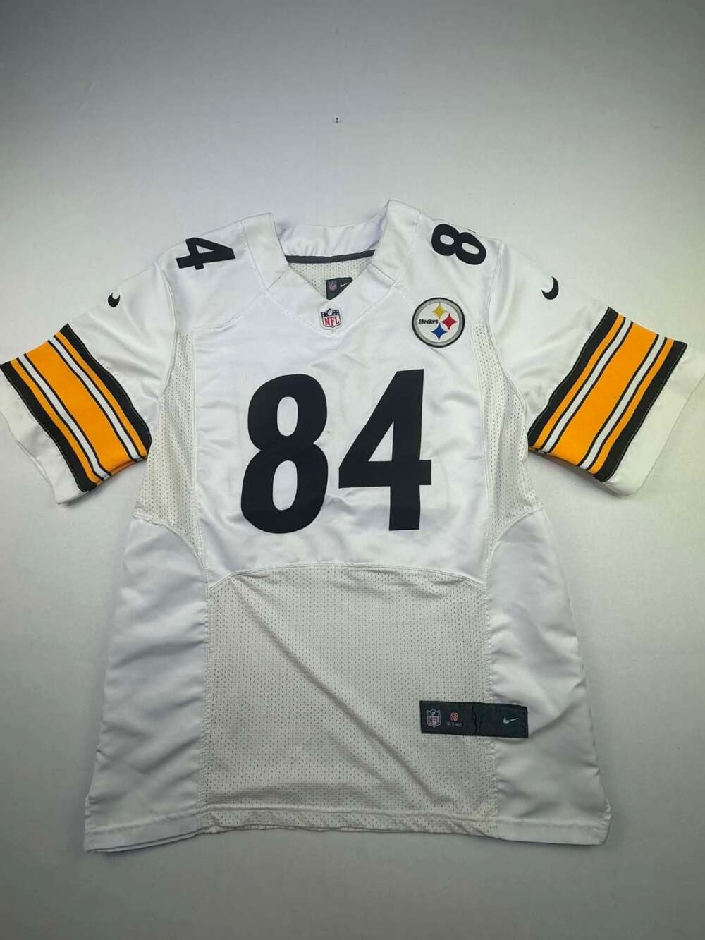 Nike NFL Pittsburgh Steelers Antonio Brown #84 White Away Jersey Size 44